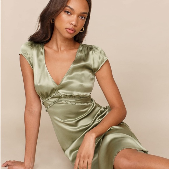 Reformation Kaye dress NWT - Picture 1 of 5